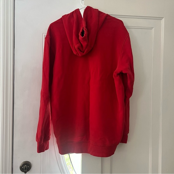 Red Men’s Adidas Hoodie - Picture 2 of 3